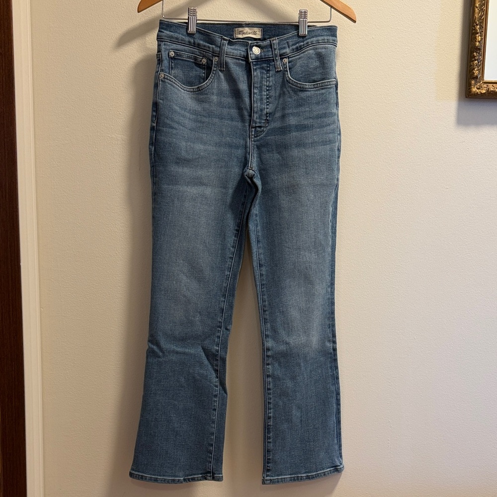 Madewell Women's Mid Rise Kick Out Jeans